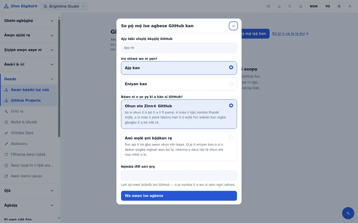 Quản lý dự án GitHub dành cho các nhóm phát triển